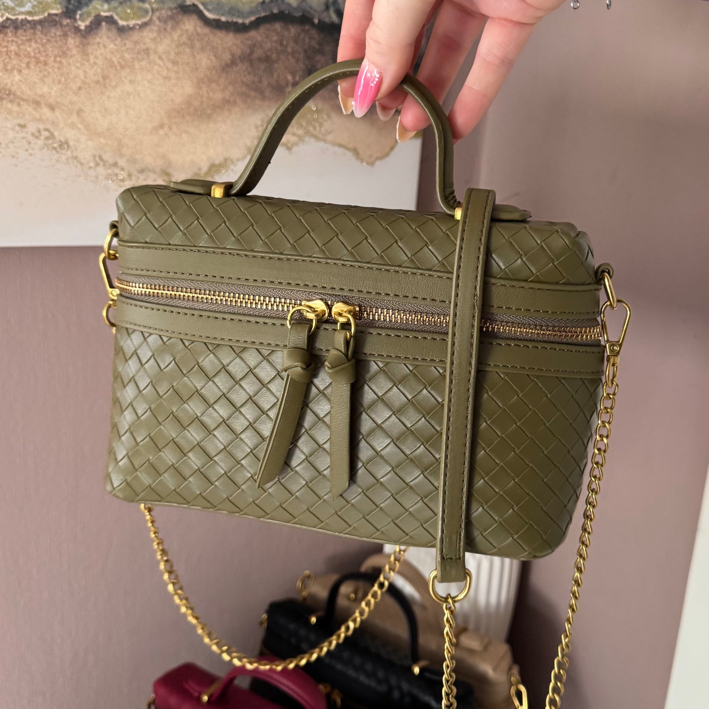 AMELIA Woven Tote Bag