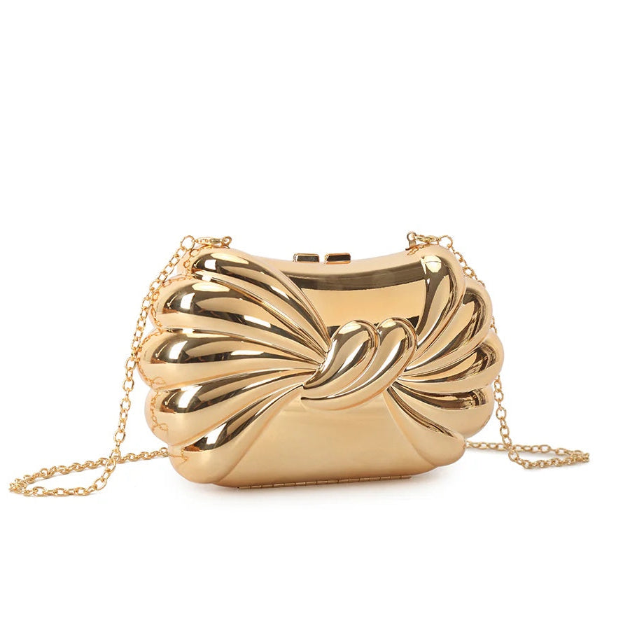 KENDALL Bow Clutch Bag