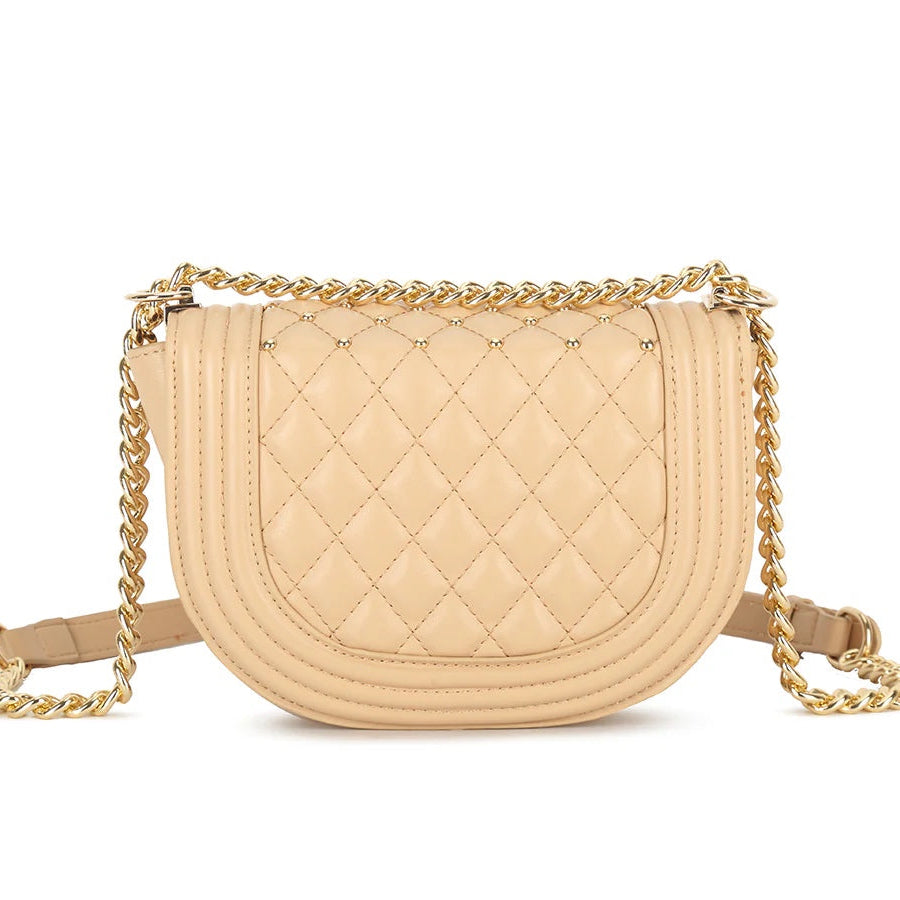 FREYA Small Studded Shoulder Bag