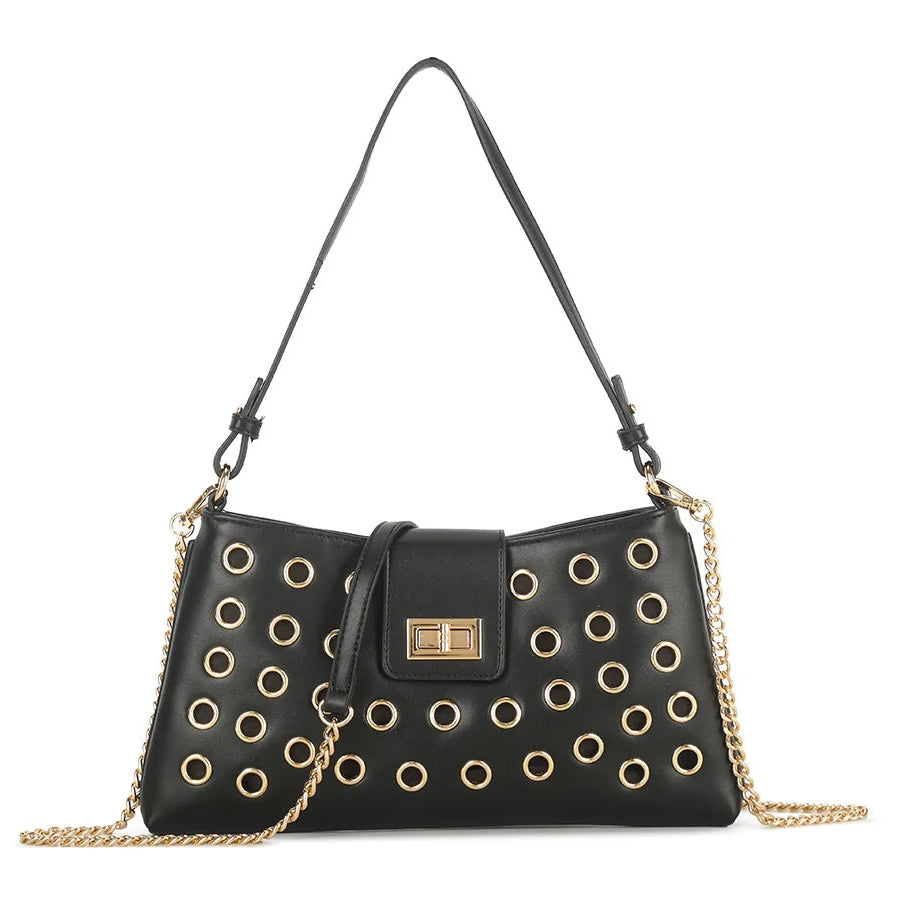 NICOLE Eyelet Detail Bag