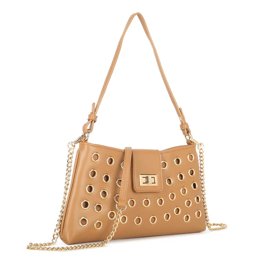 NICOLE Eyelet Detail Bag