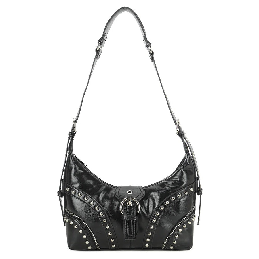 RUBY Studded Shoulder Bag