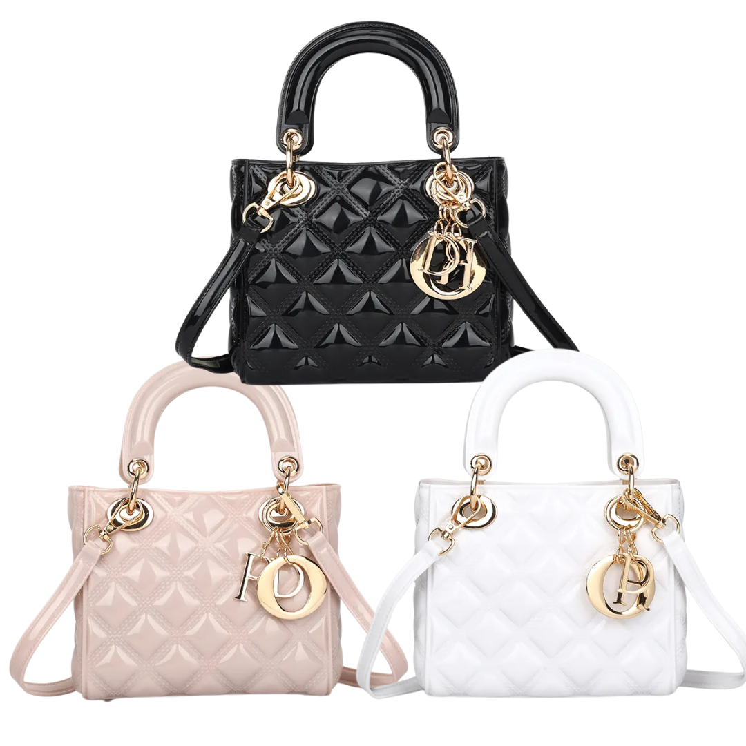 LUNA Small Jelly Quilted Tote Bag