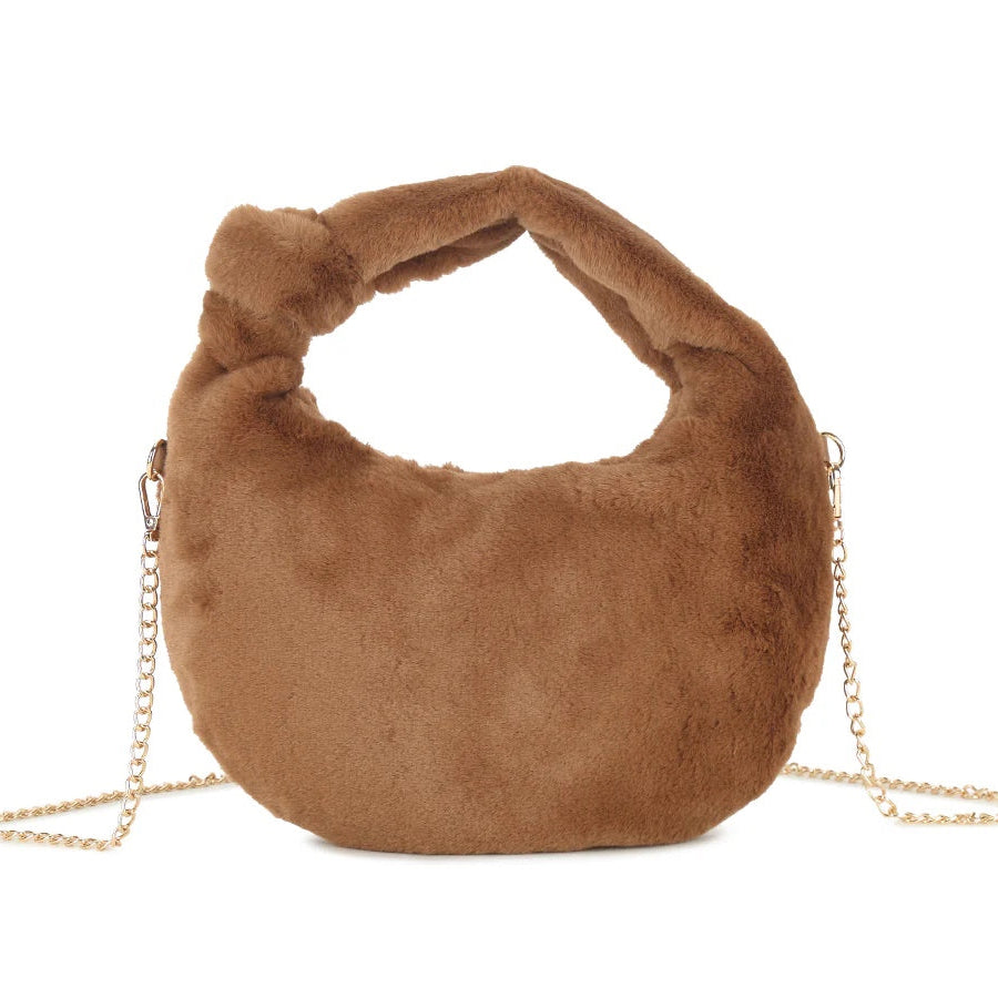 BROOKE Fluffy Knot Bag