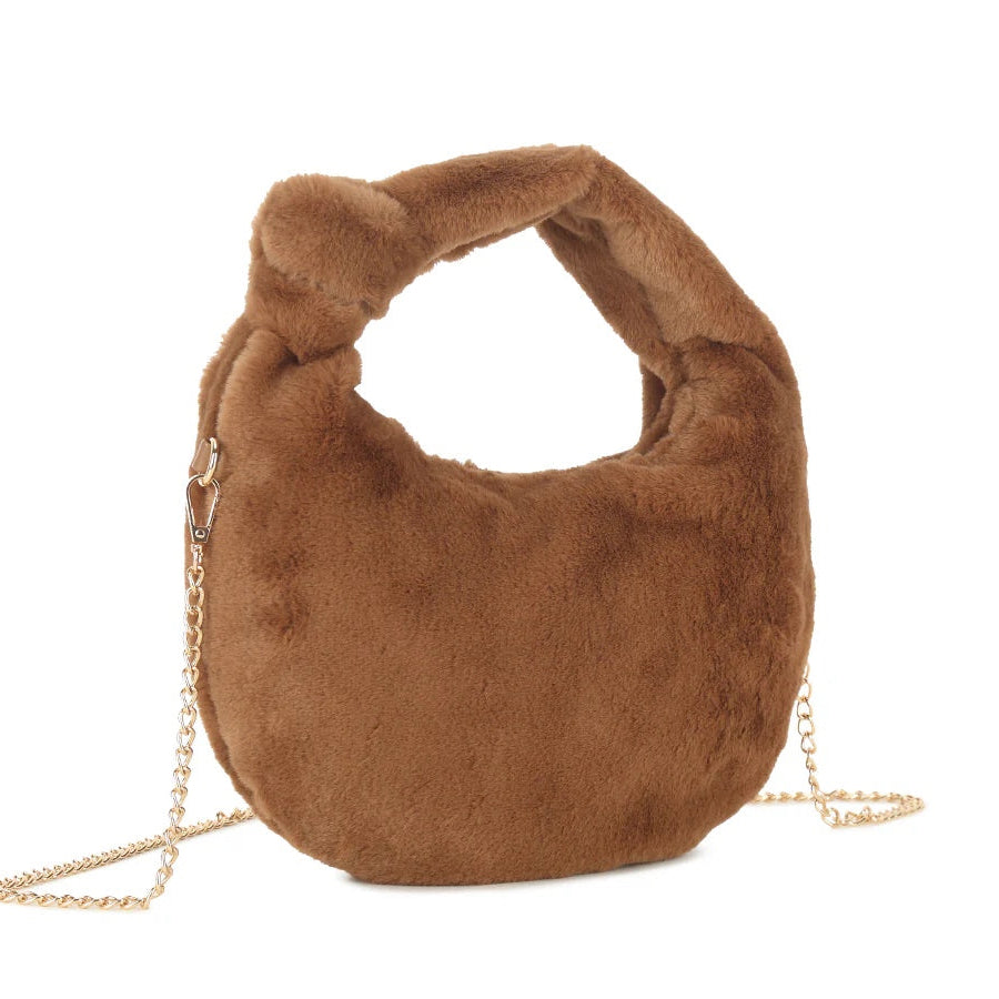 BROOKE Fluffy Knot Bag