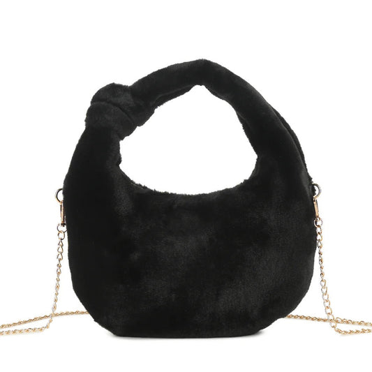 BROOKE Fluffy Knot Bag