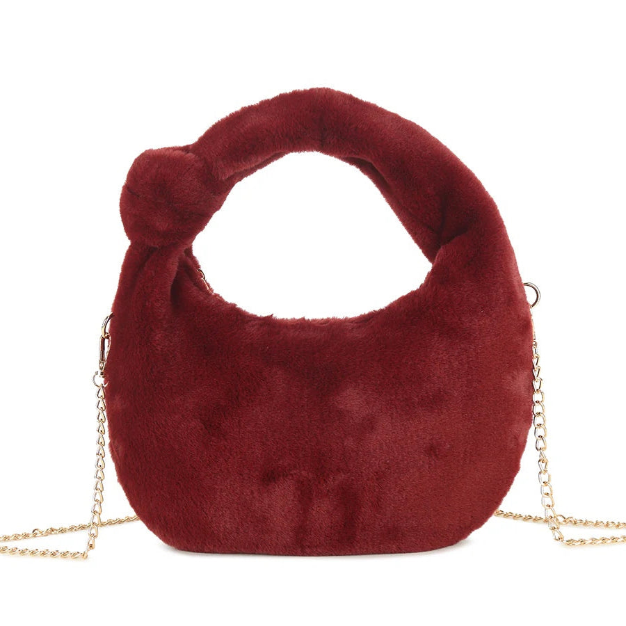 BROOKE Fluffy Knot Bag