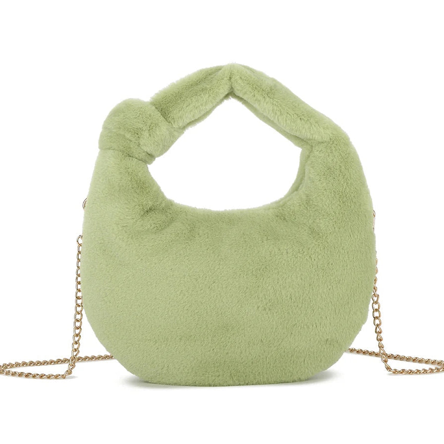 BROOKE Fluffy Knot Bag