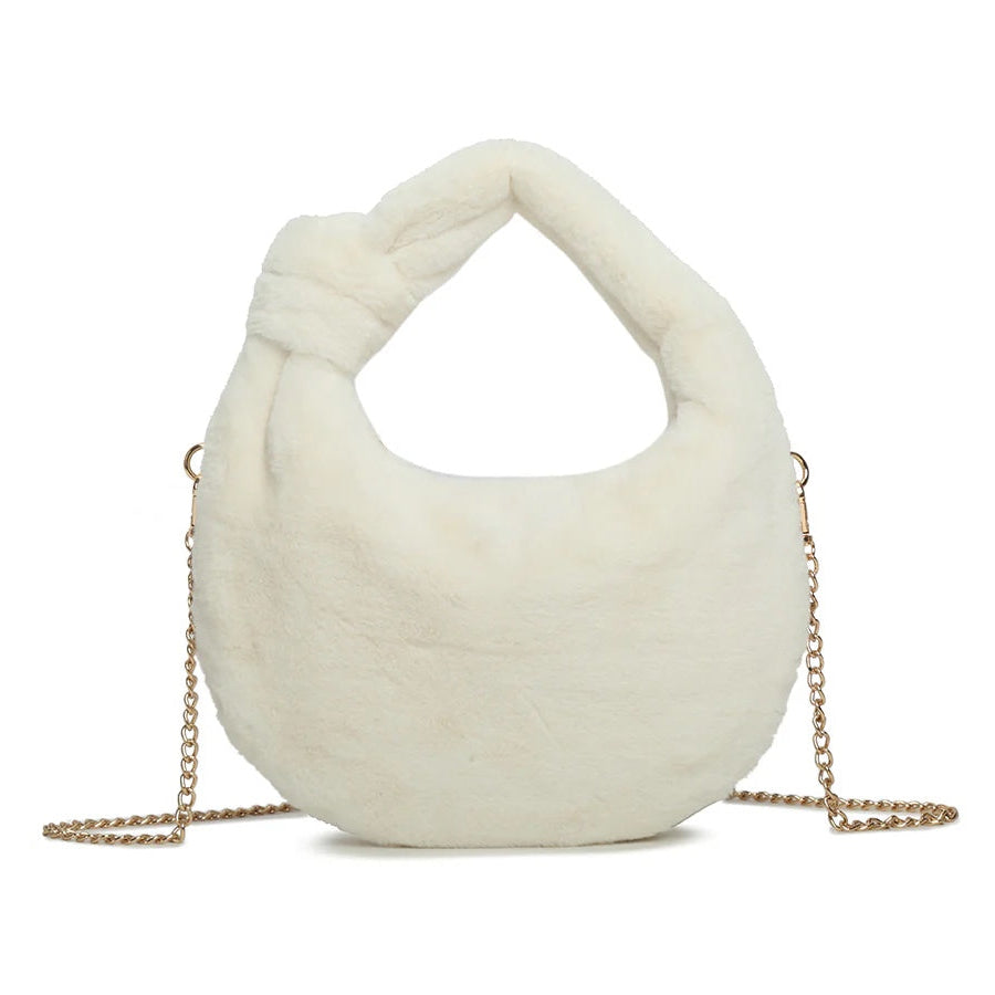 BROOKE Fluffy Knot Bag
