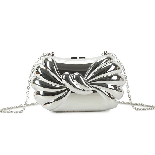 KENDALL Bow Clutch Bag