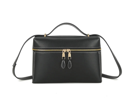 HANNAH Medium Zip Round Box Bag