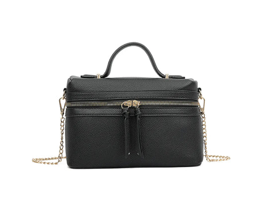 FRANCESCA Zip Top Handle Crossbody Bag